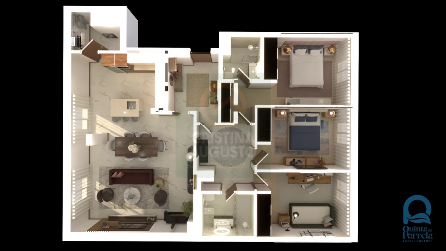 Apartamento T3 para Venda em Castelo Branco Foto 21