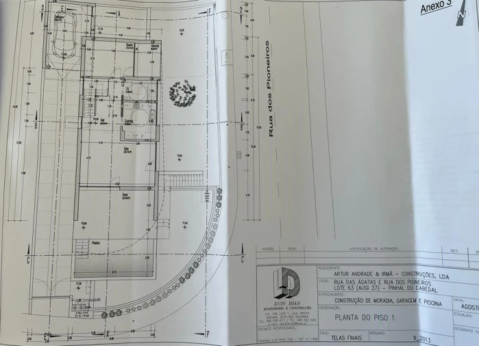 Moradia T5 para Venda em Sesimbra (Castelo) Planta 1