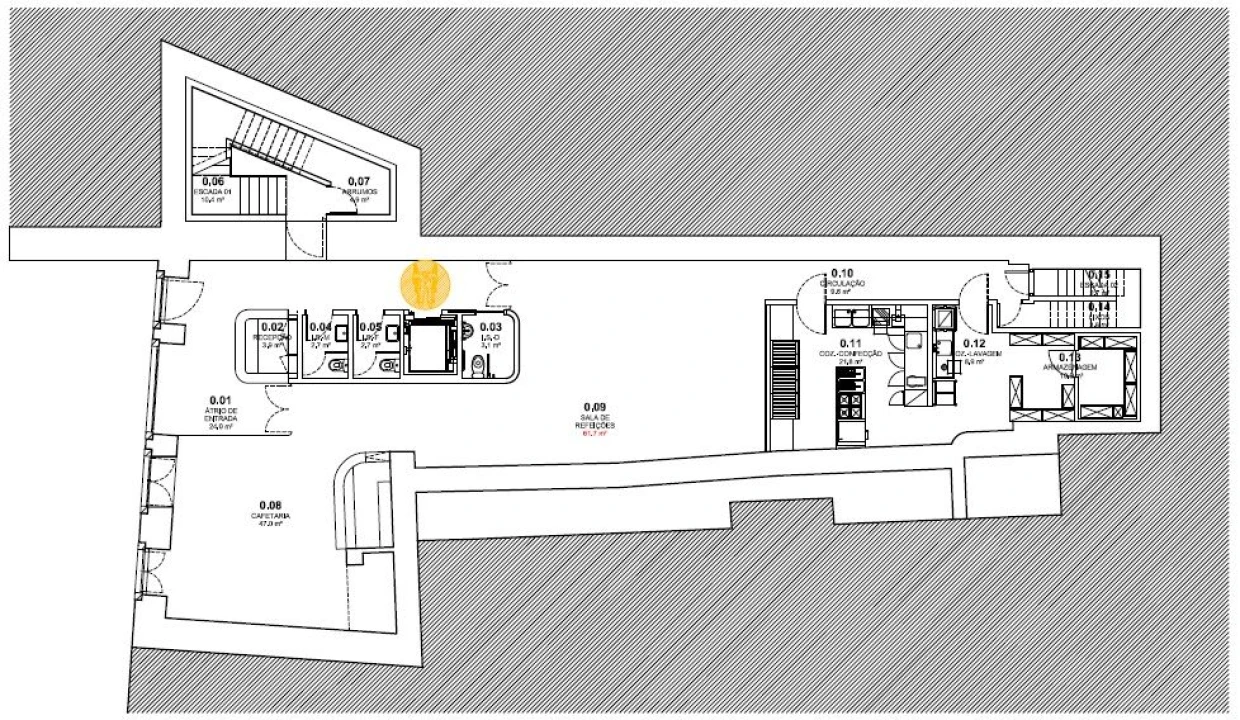 Loja para Venda em Santa Maria Maior Planta 3