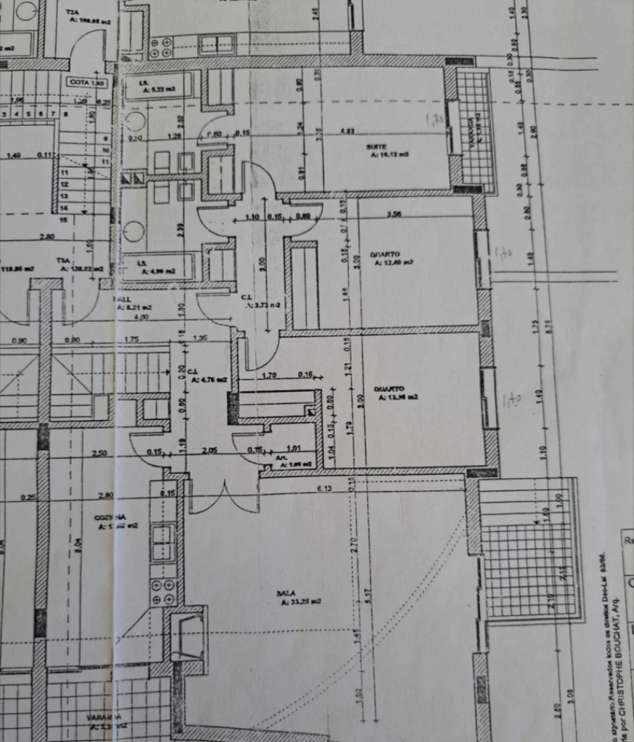 Apartamento T3 para Venda em Ericeira Planta 1