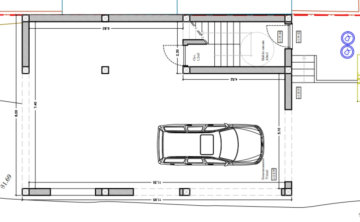 Moradia T4 para Venda em Santa Maria do Castelo e Santiago e Santa Susana Foto 33