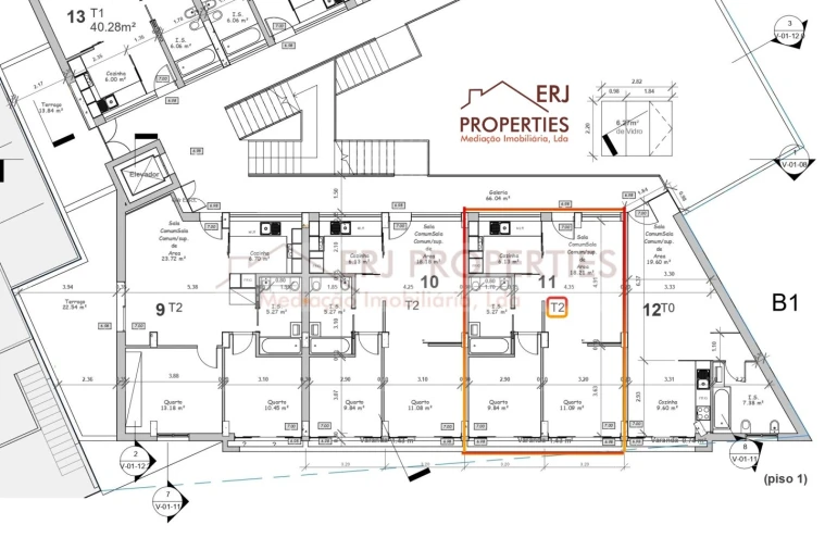 Apartamento T2 para Venda em Altura Foto 2