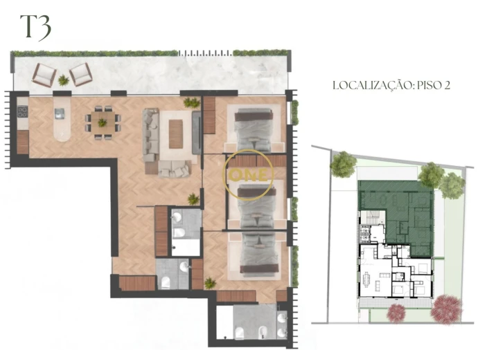 Apartamento T3 para Venda em Lordelo do Ouro e Massarelos Foto 8
