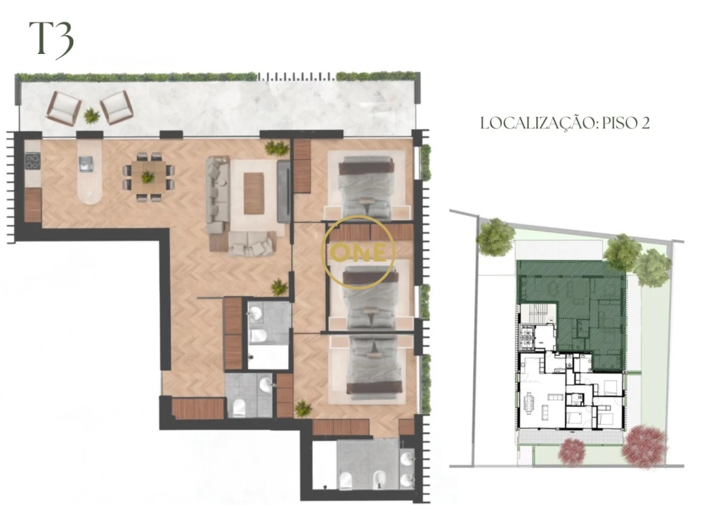 Apartamento T3 para Venda em Lordelo do Ouro e Massarelos Foto 8