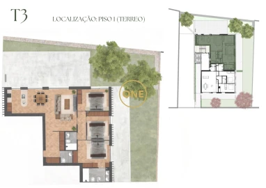 Apartamento T3 para Venda em Lordelo do Ouro e Massarelos