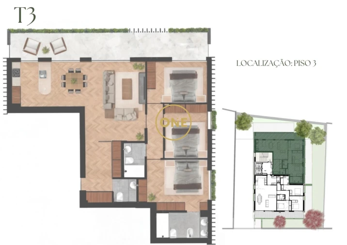 Apartamento T3 para Venda em Lordelo do Ouro e Massarelos Foto 8
