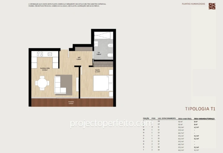 Apartamento T1 para Venda em Anta e Guetim Foto 24