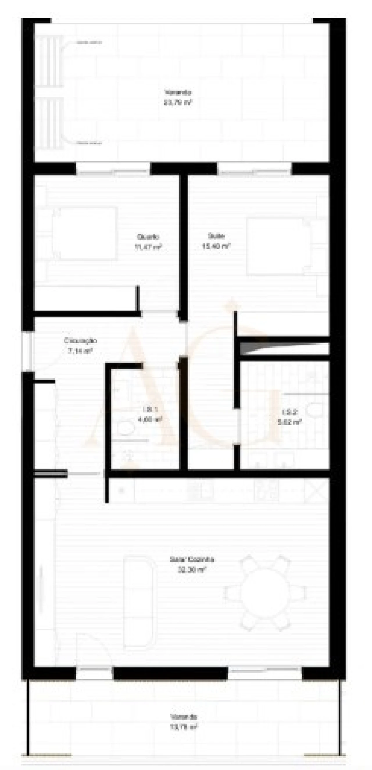 Apartamento T2 para Venda em Portimão Foto 13