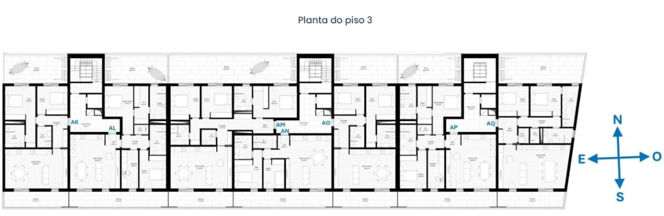 Apartamento T3 para Venda em Portimão Planta 3