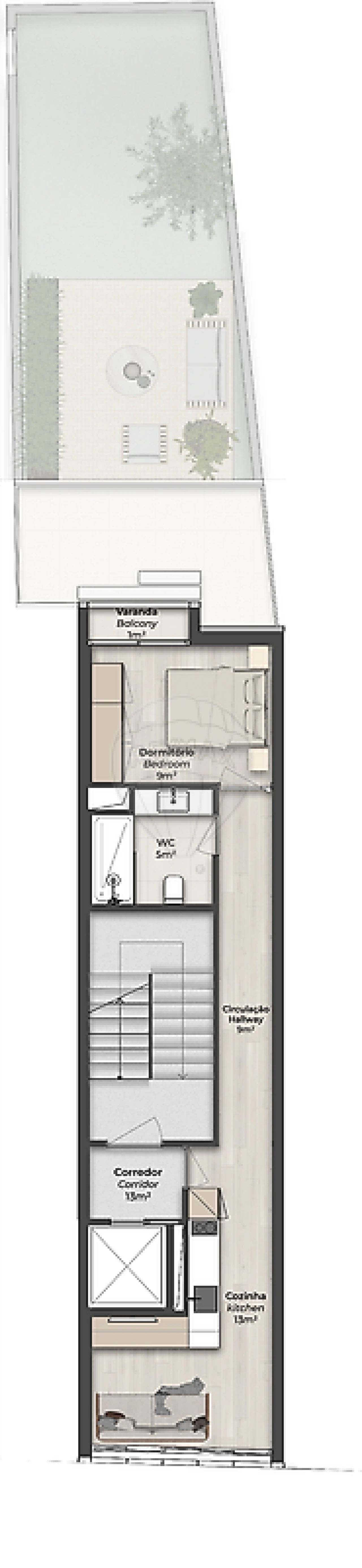 Apartamento T1 para Venda em Bonfim Foto 8