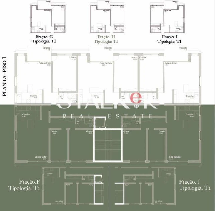 Apartamento T2 para Venda em Rio Tinto Foto 25