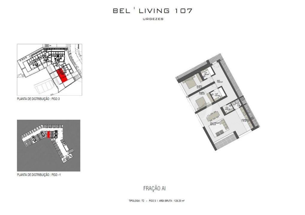 Apartamento T2 para Venda em Urgezes Foto 17