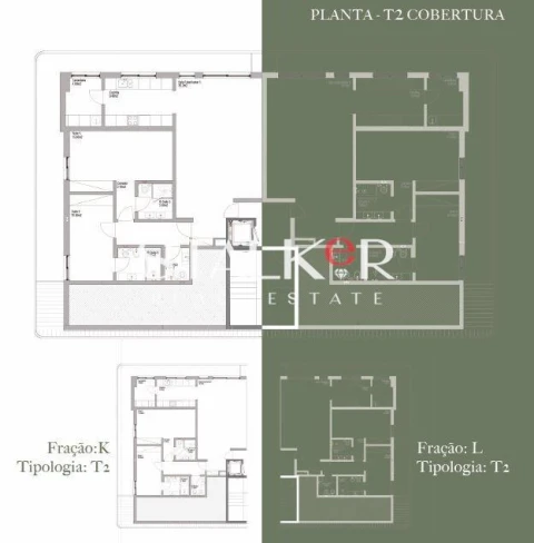 Apartamento T2 para Venda em Rio Tinto