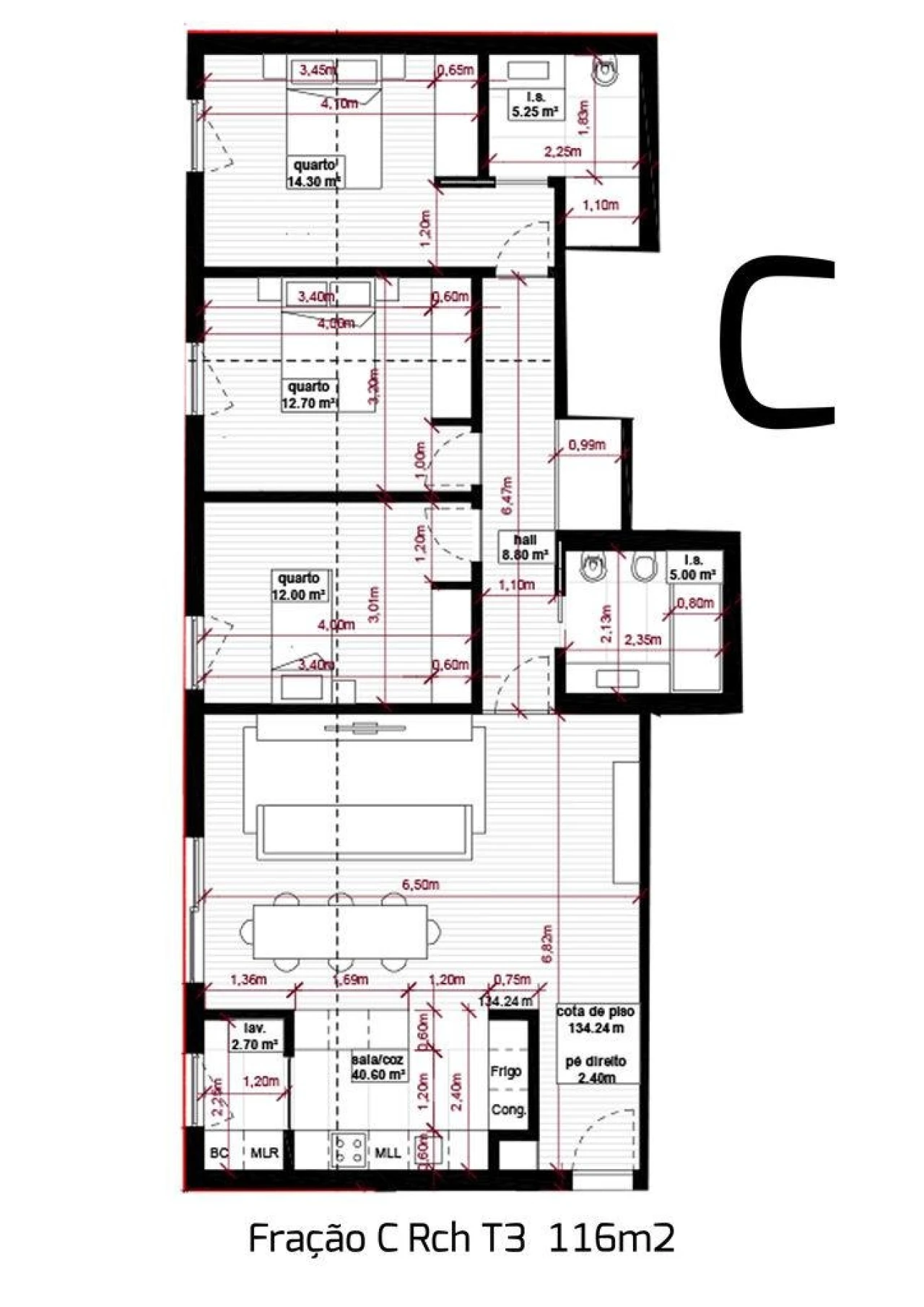 Apartamento T3 para Venda em Albergaria-A-Velha e Valmaior Foto 15