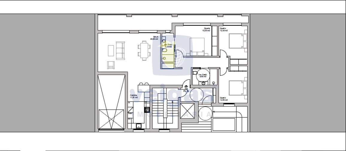 Apartamento T3 para Venda em Caldas da Rainha - Santo Onofre e Serra do Bouro Planta 1