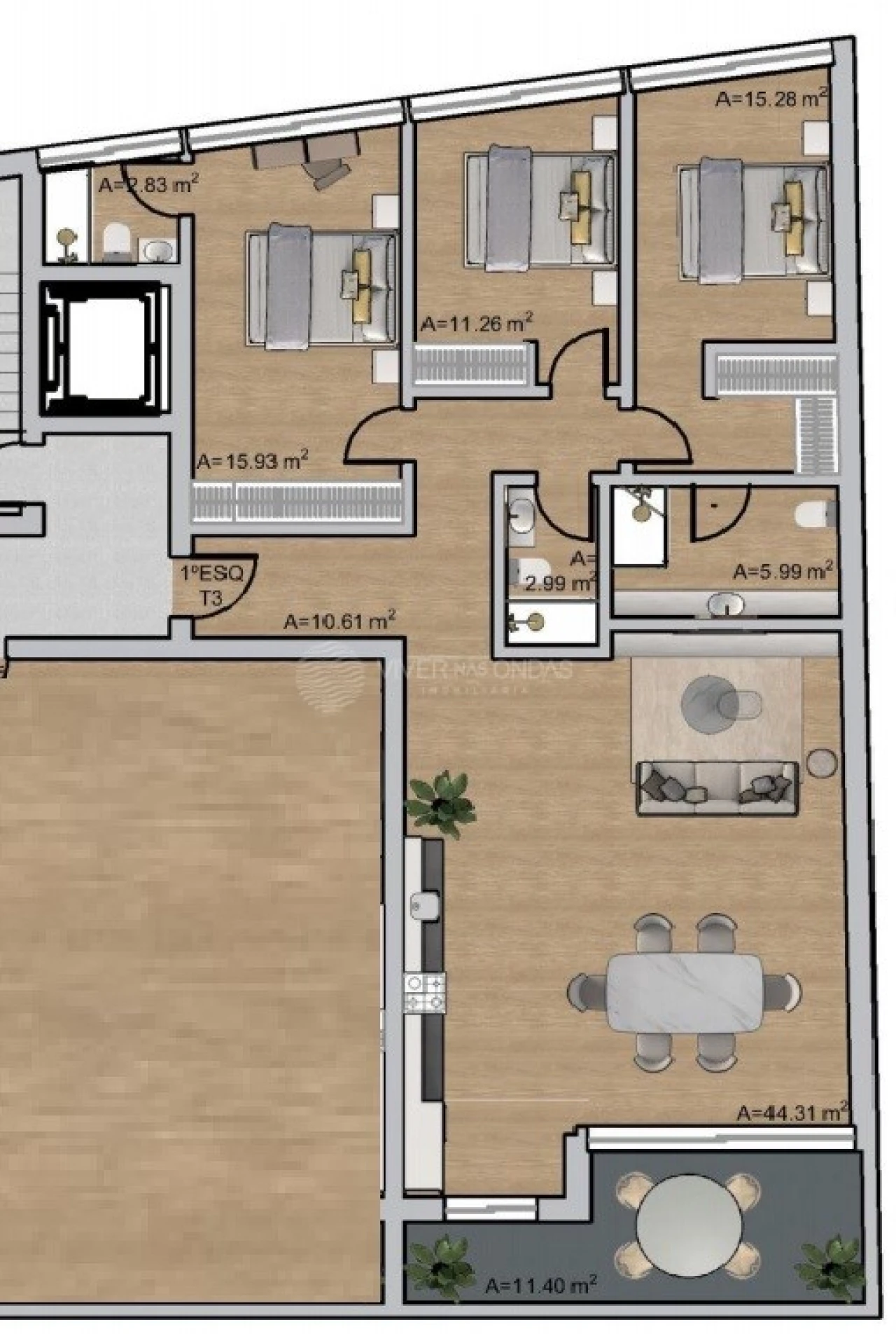 Apartamento T3 para Venda em Sesimbra (Castelo) Foto 50