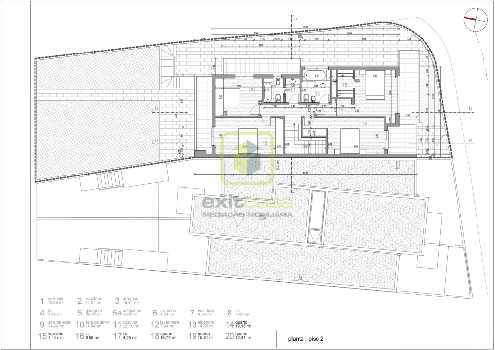 Moradia T5 para Venda em Buarcos Planta 3