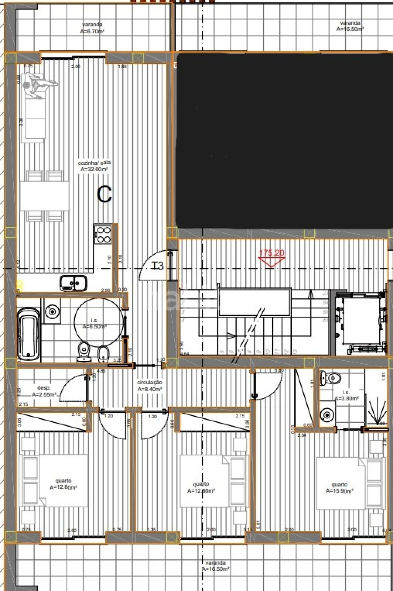 Apartamento T3 para Venda em Lousã e Vilarinho Foto 20