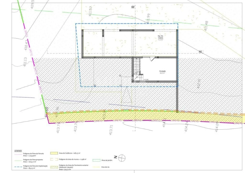 Terreno para Venda em Vilar de Nantes Foto 12