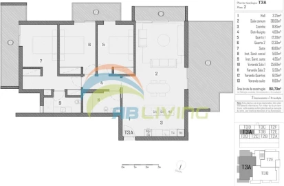 Apartamento T3 para Venda em São Martinho