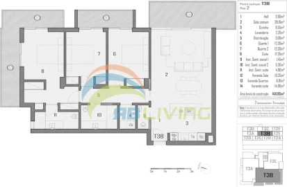 Apartamento T3 para Venda em São Martinho