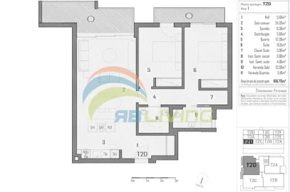 Apartamento T2 para Venda em São Martinho