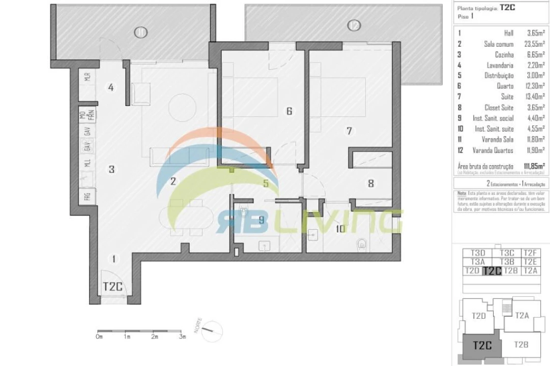 Apartamento T2 para Venda em São Martinho Foto 12