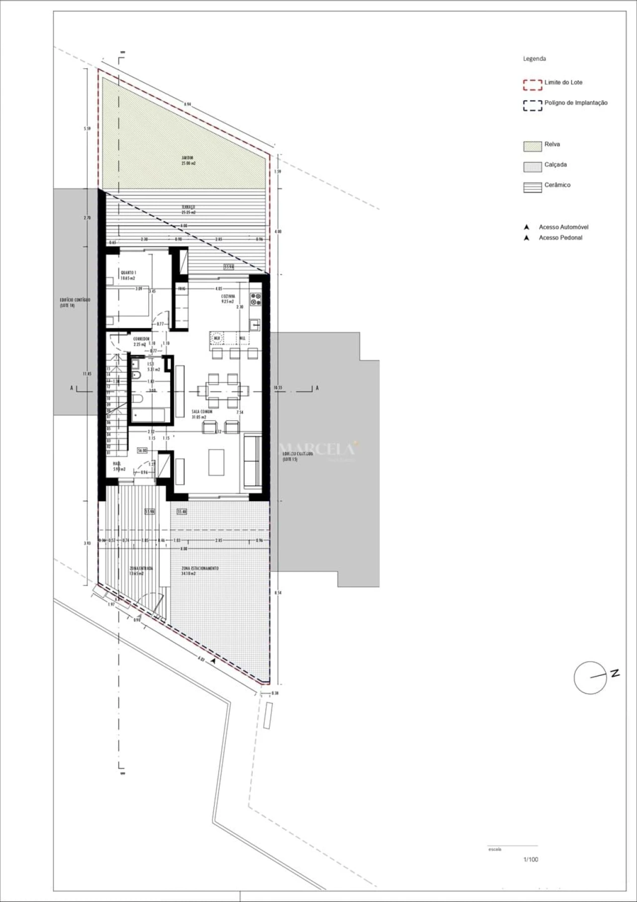 Moradia T3 para Venda em Budens Foto 12