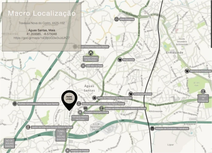 Apartamento T2 para Venda em Aguas Santas Foto 8