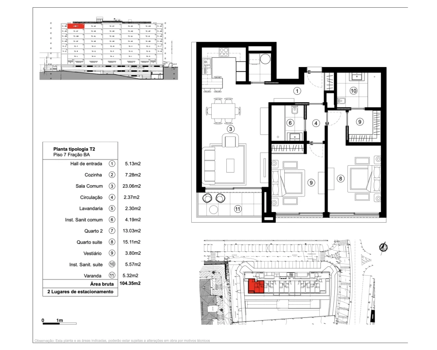 Apartamento T2 para Venda em São Martinho Foto 29