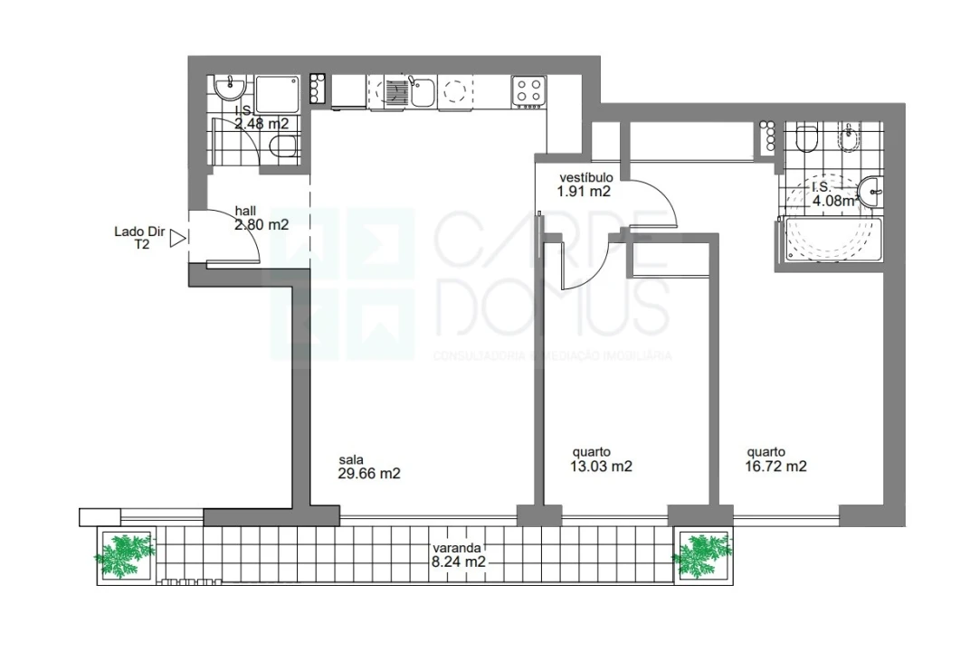 Apartamento T2 para Venda em Setubal (São Sebastião) Foto 3