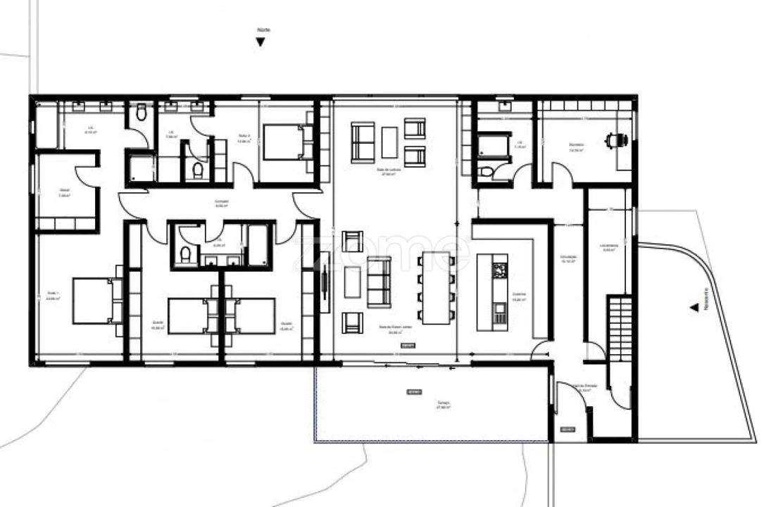 Moradia T5 para Venda em Canelas Foto 43