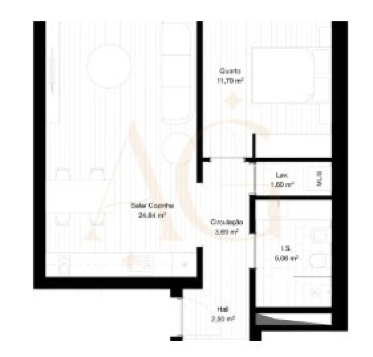 Apartamento T1 para Venda em Portimão Foto 14