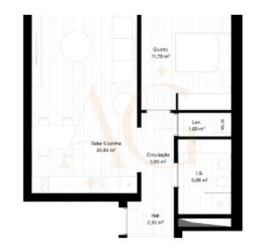 Apartamento T1 para Venda em Portimão Foto 14