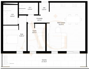 Apartamento T2 para Venda em Portimão