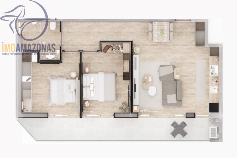 Apartamento T2 para Venda em Porches Foto 12