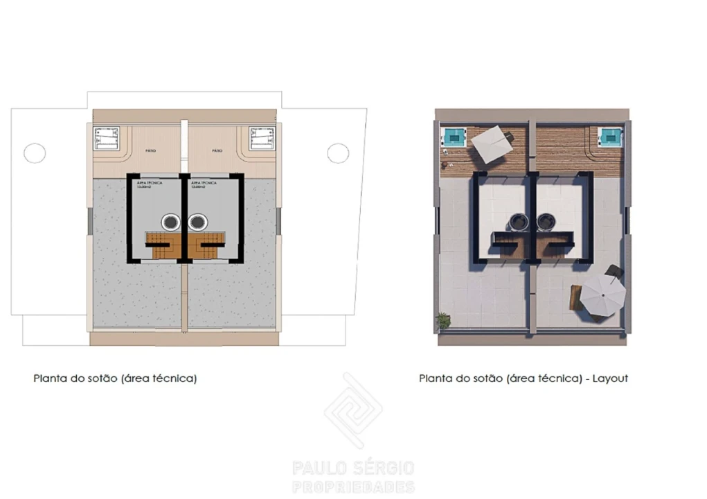 Moradia T3 para Venda em Esmoriz Planta 7