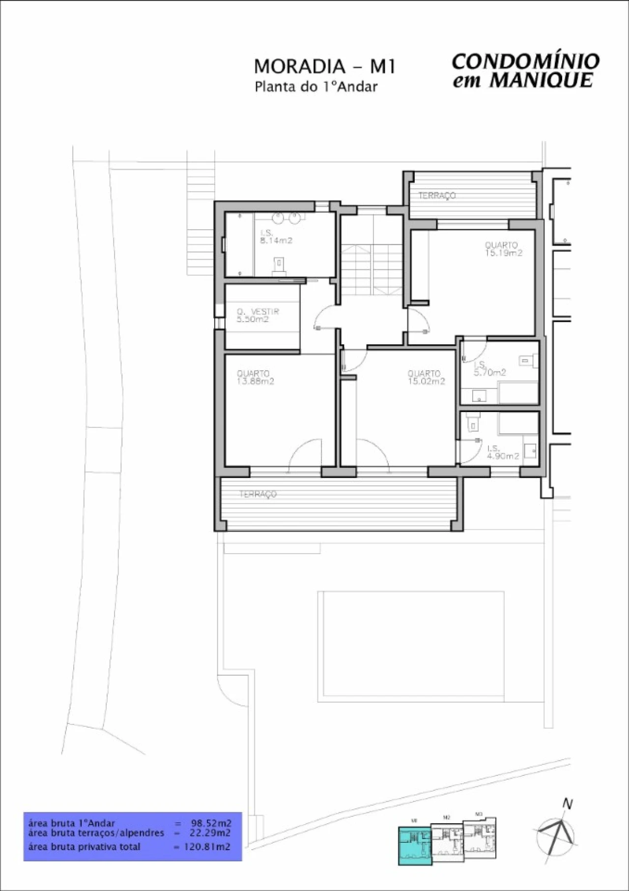 Moradia T4 para Venda em Alcabideche Planta 2