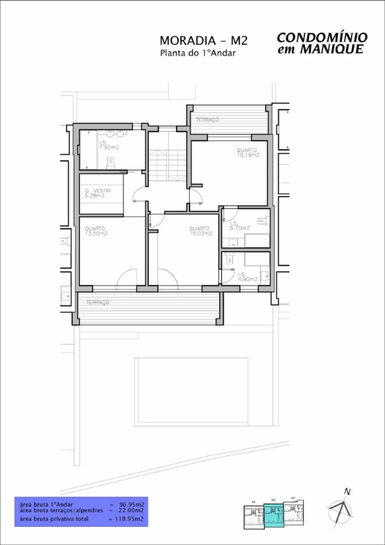 Moradia T4 para Venda em Alcabideche Planta 5