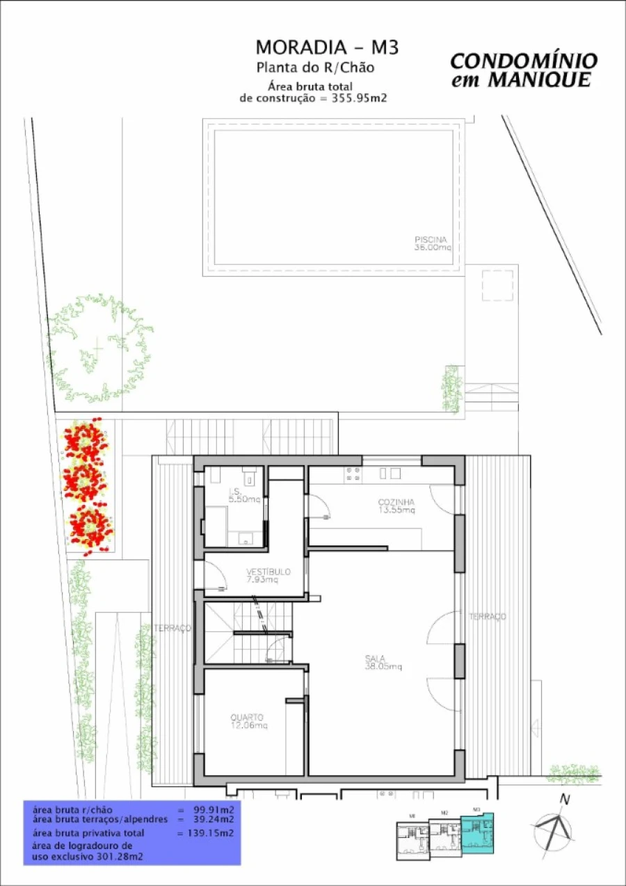 Moradia T4 para Venda em Alcabideche Planta 7