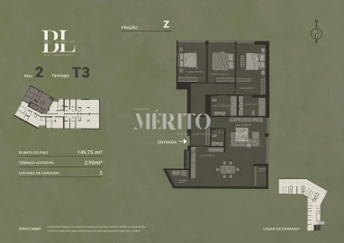 Apartamento T3 para Venda em Urgezes