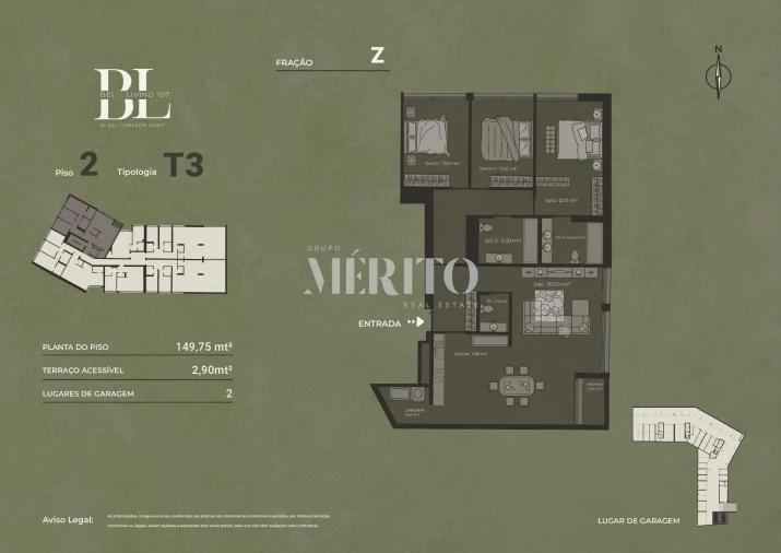 Apartamento T3 para Venda em Urgezes Foto 23