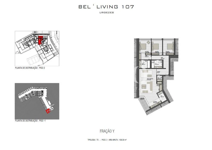 Apartamento T3 para Venda em Urgezes Foto 22