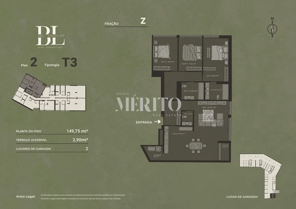 Apartamento T3 para Venda em Urgezes Foto 23