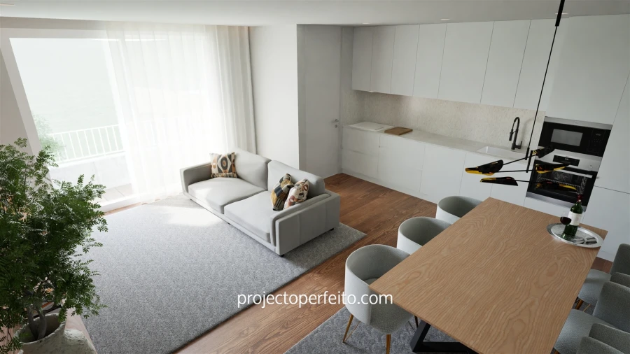 Apartamento T2 para Venda em Grijó e Sermonde Foto 16