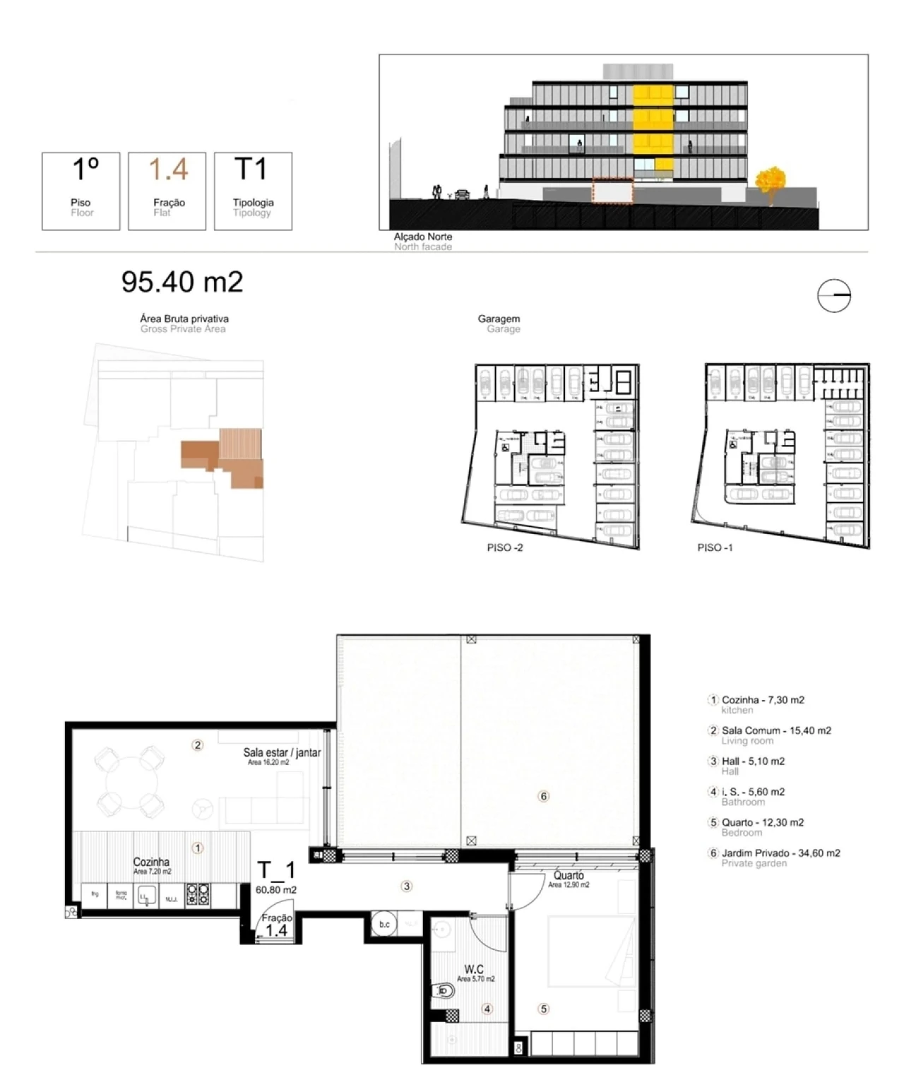 Apartamento T1 para Venda em Paranhos Foto 6