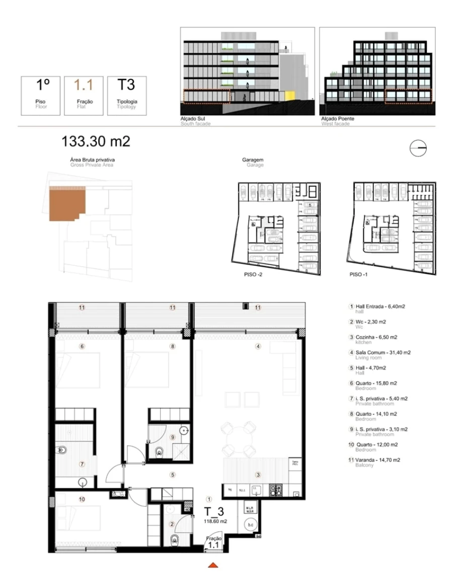 Apartamento T3 para Venda em Paranhos Foto 9