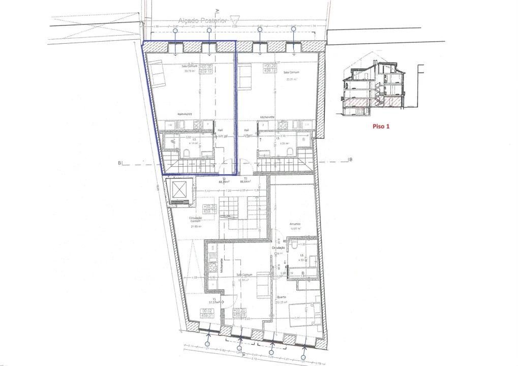 Apartamento T2 para Venda em Viseu Foto 8