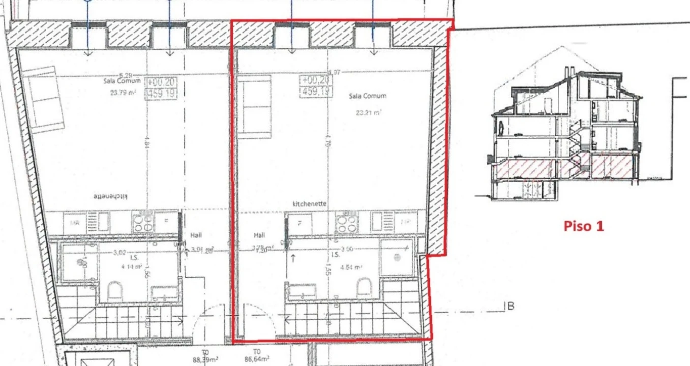 Apartamento T3 para Venda em Viseu Foto 5