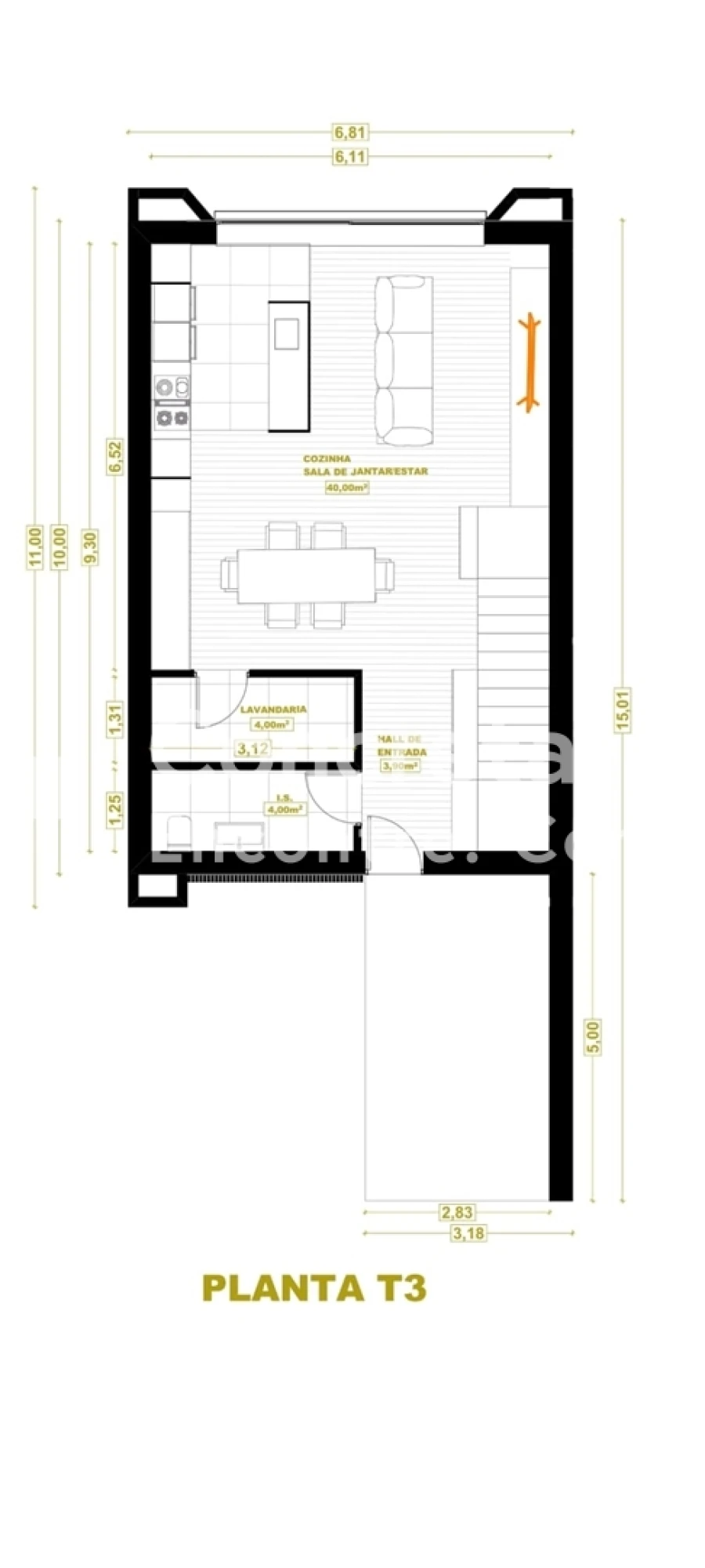 Moradia T3 para Venda em Tamel (São Verissimo) Foto 15
